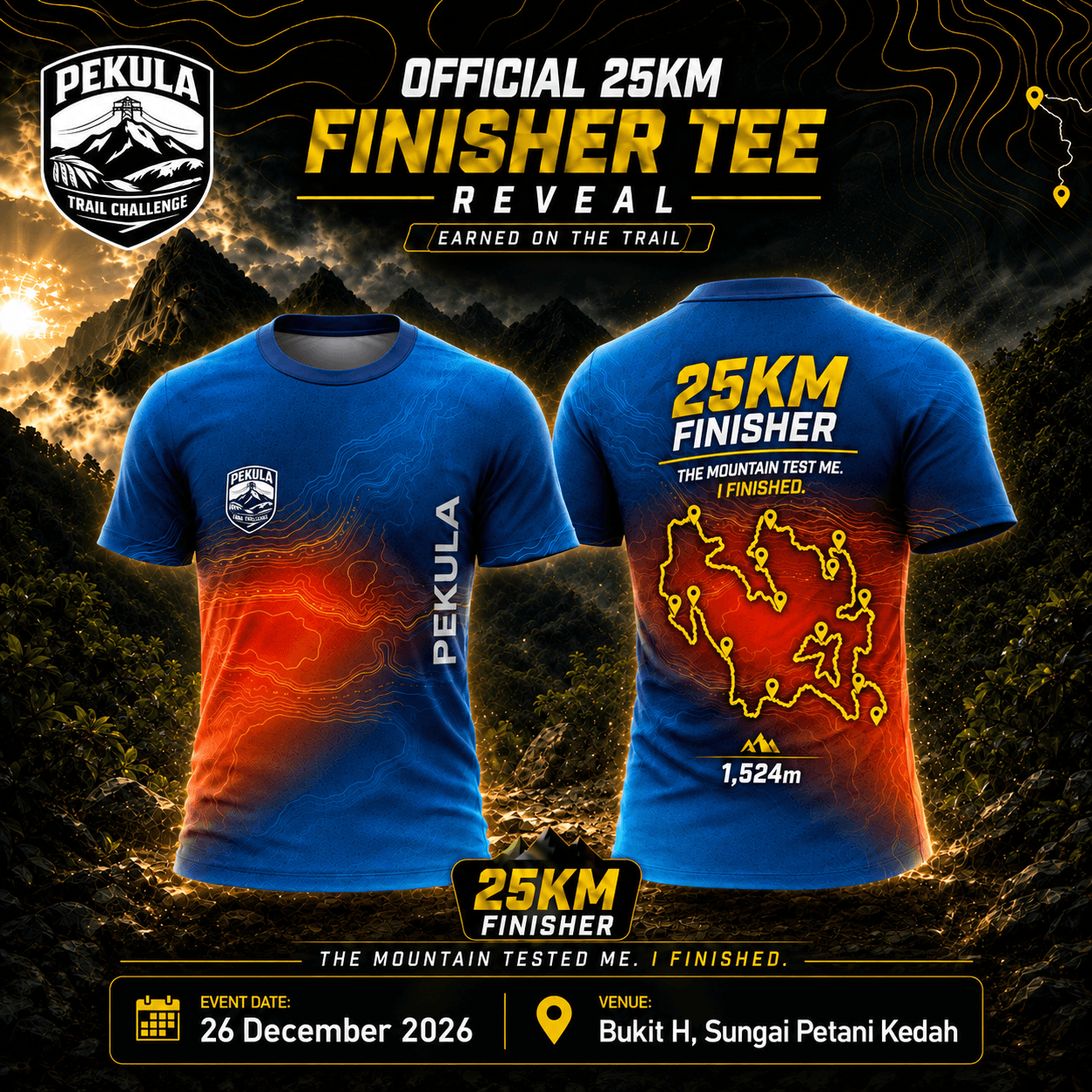 FINISHER TEE 25KM