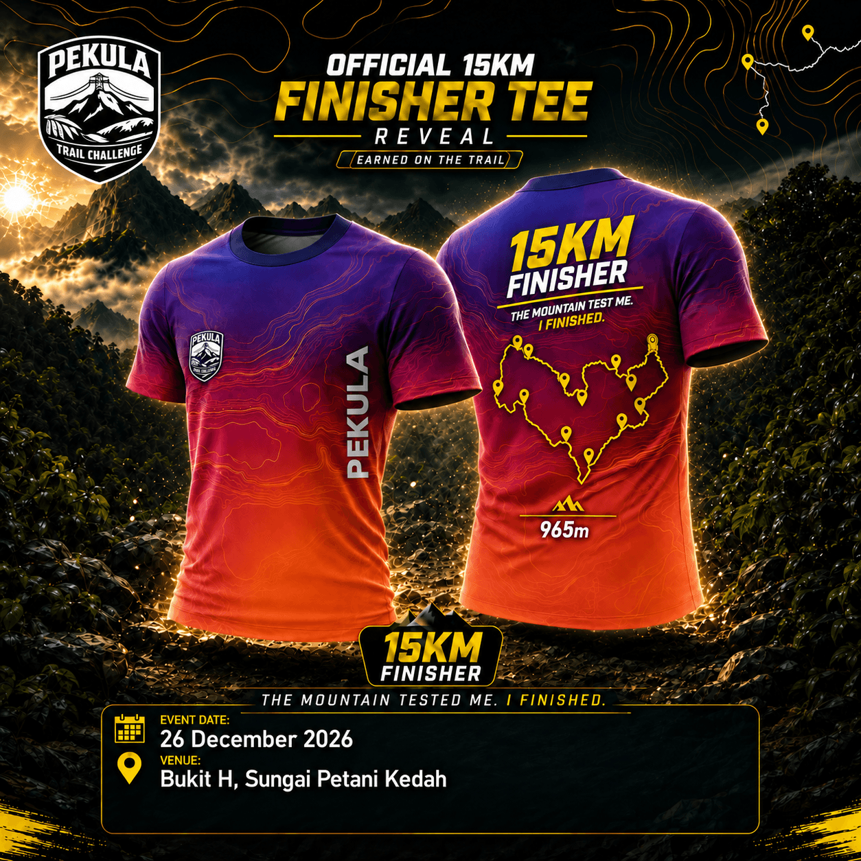 FINISHER TEE 15KM