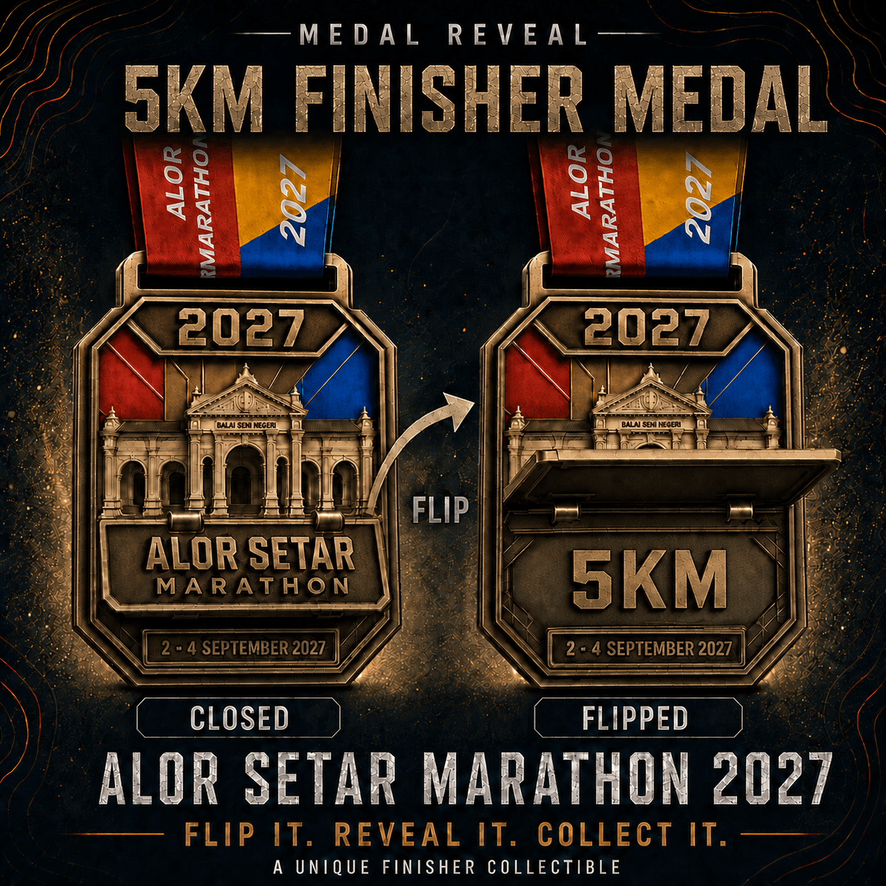 FINISHER MEDAL 5KM