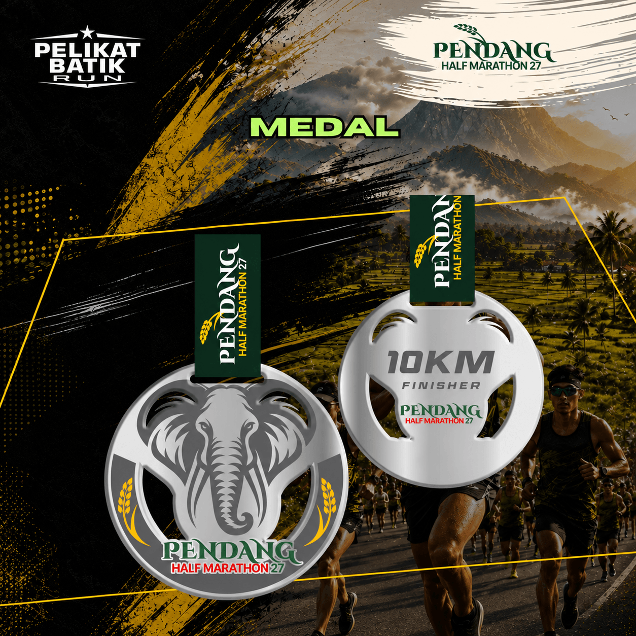 FINISHER MEDAL 10KM