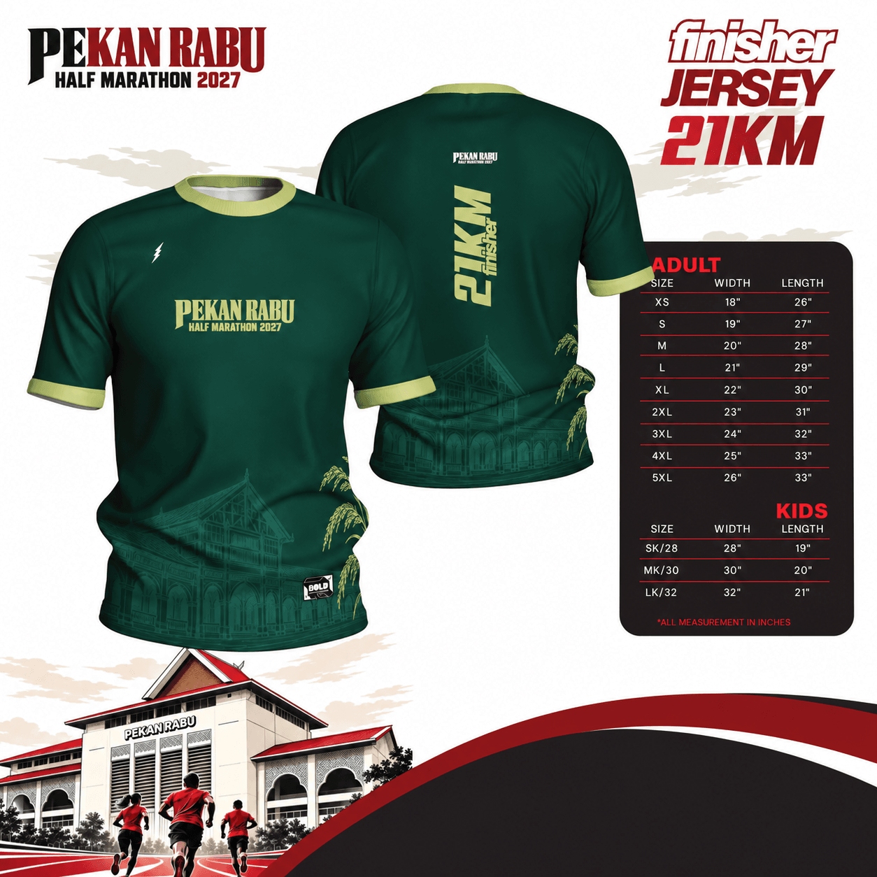 FINISHER TEE 21KM