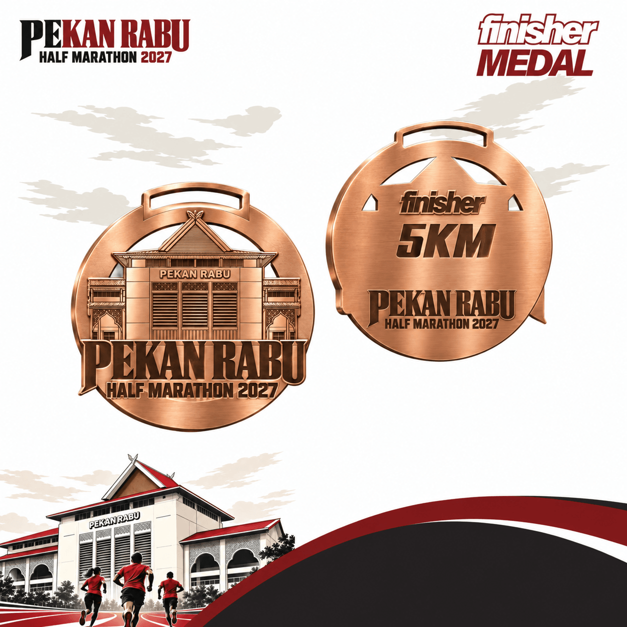 FINISHER MEDAL 5KM