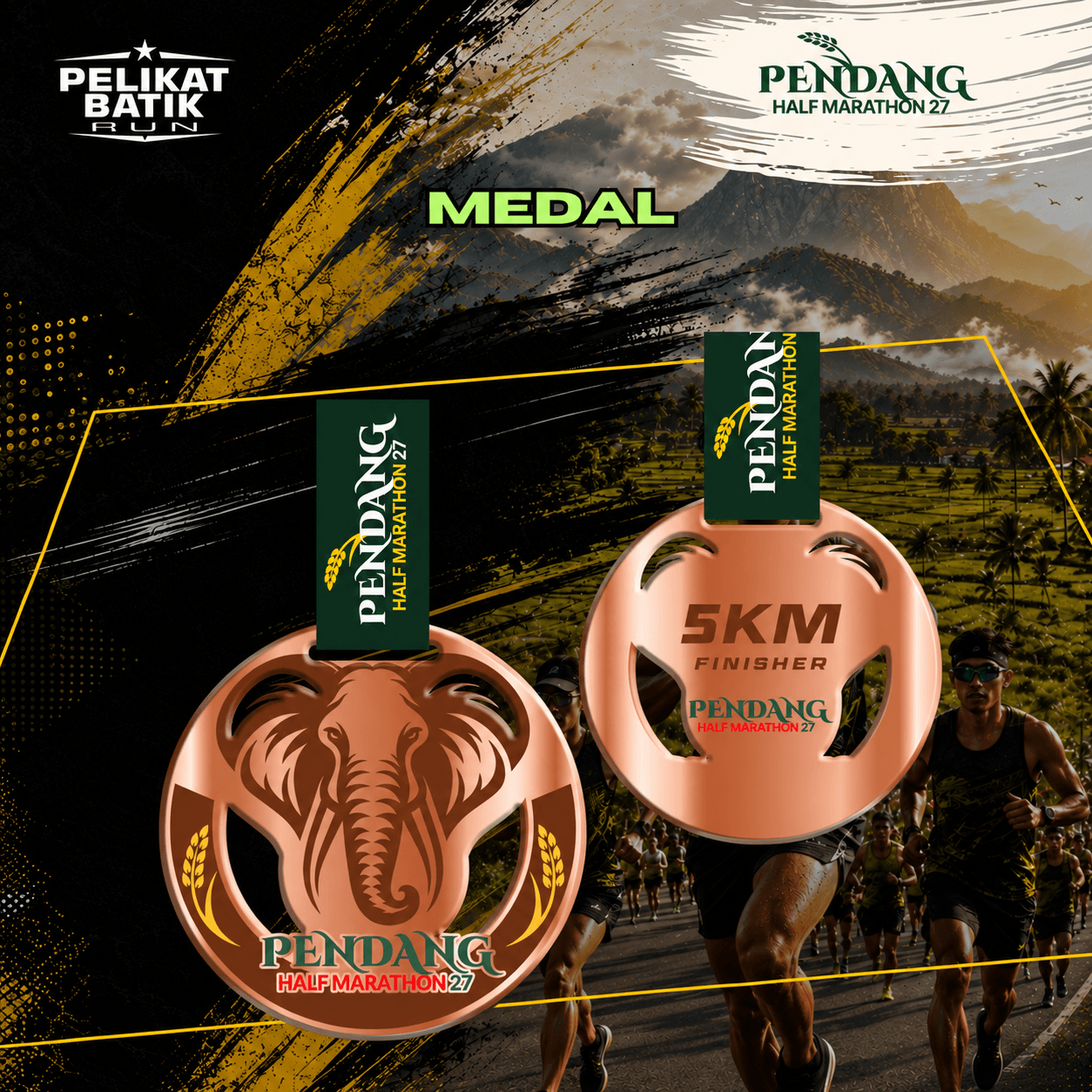 FINISHER MEDAL 5KM