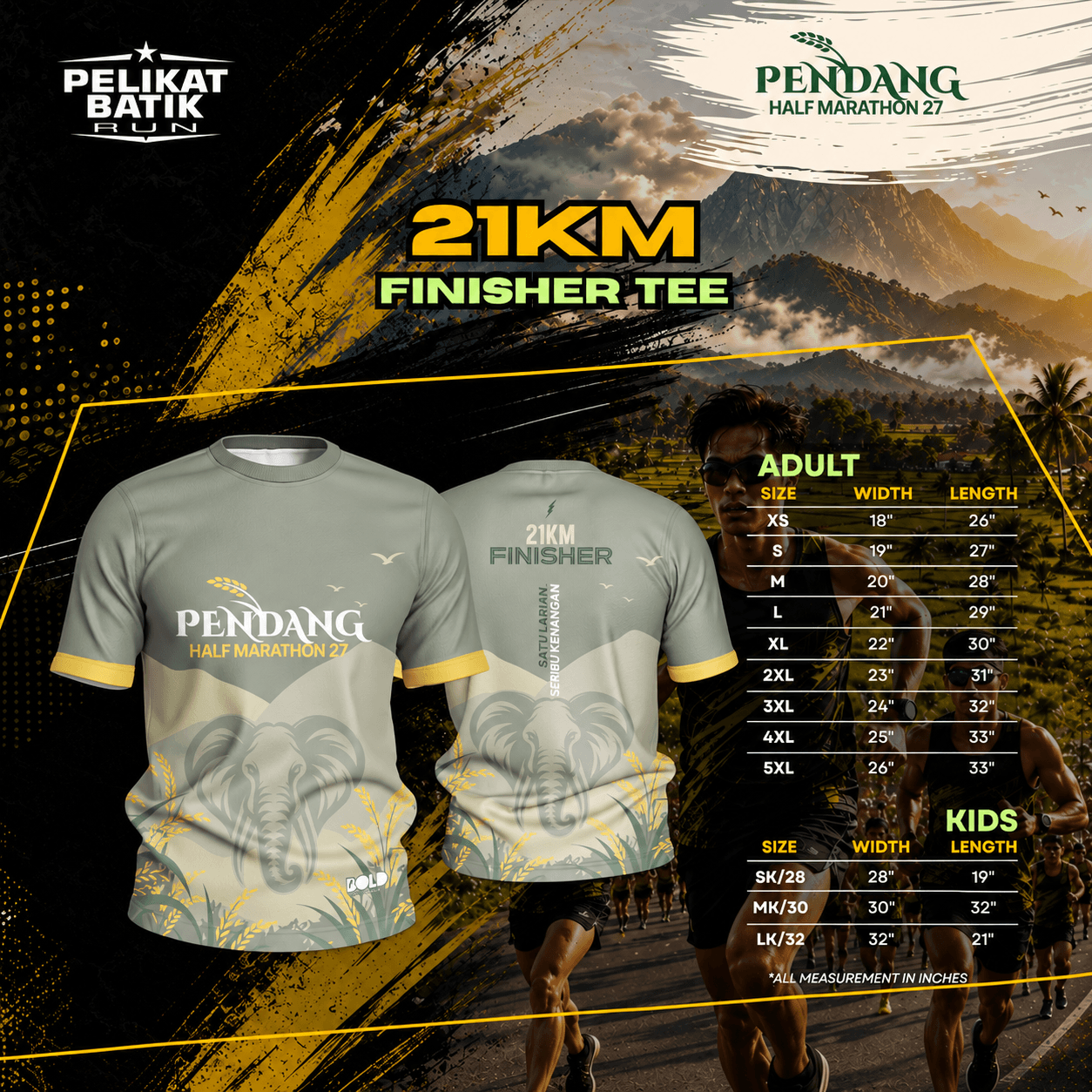 FINISHER TEE 21KM